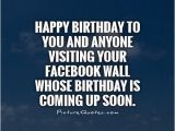 Happy Birthday Quotes Pictures for Facebook Happy Birthday Quotes for Facebook Quotesgram
