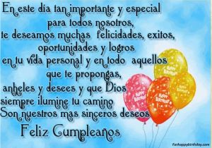 Happy Birthday Quotes Spanish Friend Birthday Quotes Birthday Messages Birthday Sms Wishes