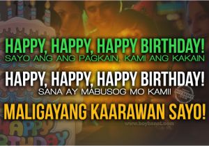 Happy Birthday Quotes Tagalog Tagalog Birthday Quotes Quotesgram