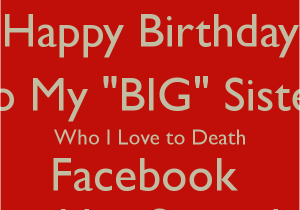 Happy Birthday Quotes to A Big Sister Big Sister Birthday Quotes Quotesgram