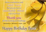 Happy Birthday Quotes to A Boss Birthday Wishes for Boss 365greetings Com