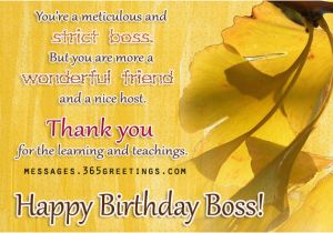 Happy Birthday Quotes to A Boss Birthday Wishes for Boss 365greetings Com