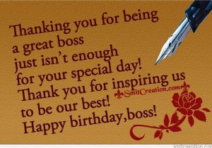 Happy Birthday Quotes to A Boss Birthday Wishes for Boss Pictures and Graphics