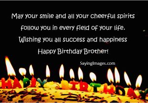 Happy Birthday Quotes to A Brother 20 Happy Birthday Wishes Quotes for Brother