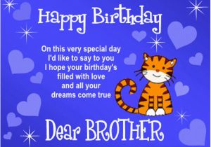 Happy Birthday Quotes to A Brother Happy Birthday Brother Quote Quotespictures Com