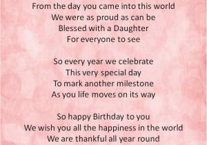 Happy Birthday Quotes to A Daughter 25 Best Ideas About Daughter Birthday Poems On Pinterest