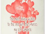 Happy Birthday Quotes to A Girl Heartfelt Birthday Wishes for Your Girlfriend Wishesquotes