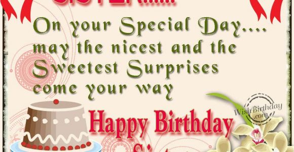 Happy Birthday Quotes to A Sister Happy Birthday Sister Quotes for Facebook Quotesgram