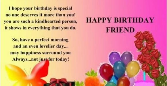 Happy Birthday Quotes to A Special Friend Birthday