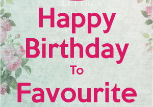 Happy Birthday Quotes to A Teacher Happy Birthday to Favourite Teacher Poster Swatisonii05