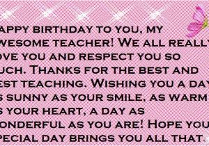 Happy Birthday Quotes to A Teacher Teacher Happy Birthday Wishes and Quotes Happy Birthday