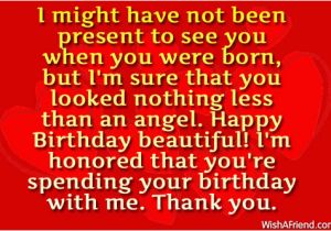 Happy Birthday Quotes to Girlfriend Birthday Wishes for Girlfriend