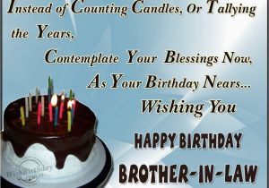 Happy Birthday Quotes to Your Brother Happy Birthday Brother In Law Quotes Quotesgram