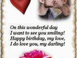 Happy Birthday Quotes to Your Lover All Wishes Message Greeting Card and Tex Message