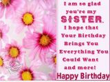 Happy Birthday Quotes to Your Sister Dear Sister Happy Birthday Quote Wallpaper