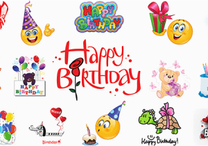 Happy Birthday Quotes with Emojis Birthday Emoticons Symbols Emoticons