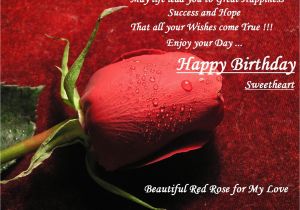 Happy Birthday Rose Quotes Happy Birthday Quotes with Roses Quotesgram