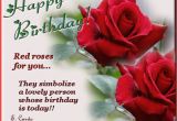 Happy Birthday Rose Quotes Happy Birthday with Red Roses oriza Net Portal