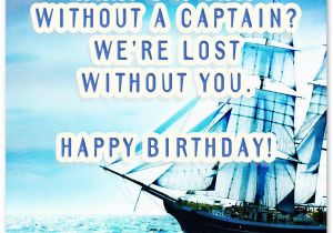 Happy Birthday Sailor Quotes Birthday Wishes for Boss