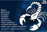 Happy Birthday Scorpio Quotes Scorpio Birthday Sms