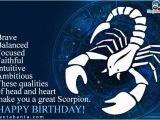 Happy Birthday Scorpio Quotes Scorpio Birthday Sms