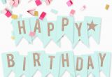 Happy Birthday Signs Printable Free Free Printable Happy Birthday Banner Large Party Banner