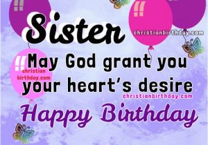 Happy Birthday Sister Bible Quotes Christian Birthday Free Cards