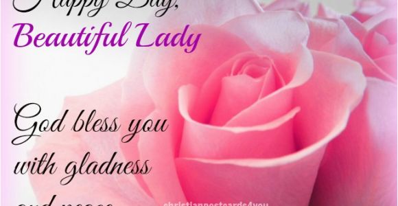 Happy Birthday Sister Christian Quotes Happy Birthday Pretty Lady Quotes Quotesgram