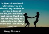 Happy Birthday Sister Emotional Quotes top 30 Birthday Quotes for Sister In Law with Images