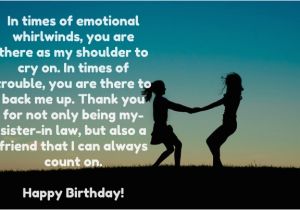 Happy Birthday Sister Emotional Quotes top 30 Birthday Quotes for Sister In Law with Images