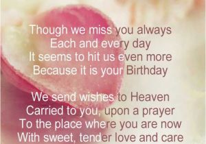 Happy Birthday Sister In Heaven Quotes Birthday Quotes for Sister In Heaven Image Quotes at