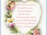 Happy Birthday Sister Quotes and Poems Happy Birthday Sister Poems Happy Birthday Little or Big