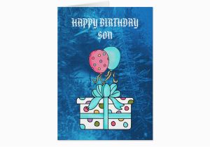 Happy Birthday son Cards for Facebook Happy Birthday son Card Zazzle Com