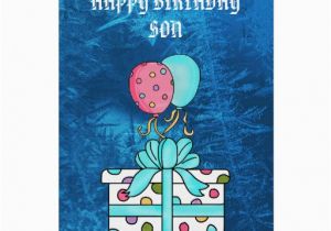 Happy Birthday son Cards for Facebook Happy Birthday son Card Zazzle