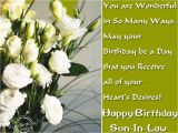 Happy Birthday son N Law Quotes Happy Birthday son In Law Quotes Quotesgram