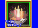 Happy Birthday Sparkling Cards Candles Sparkling Birthday Free for Best Friends Ecards