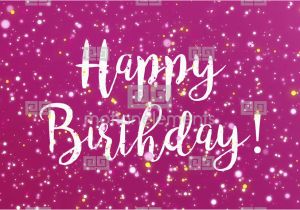 Happy Birthday Sparkling Cards Sparkly Purple Happy Birthday Greeting Card Video Stock