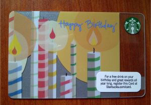 Happy Birthday Starbucks Card A Cup A Day Starbucks Card Happy Birthday 2011 Happy