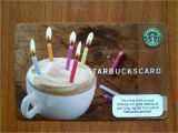 Happy Birthday Starbucks Card A Cup A Day Starbucks Card Happy Birthday I