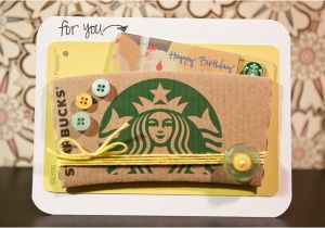 Happy Birthday Starbucks Card Birthday Card Starbucks Gift Card Holder Life