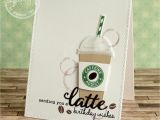 Happy Birthday Starbucks Card Semsee 39 S Sparkly Scribblings Sugarpea Designs January