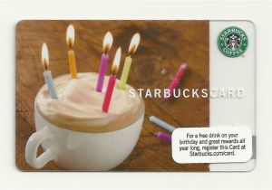 Happy Birthday Starbucks Card Starbucks Gift Card 2009 Happy Birthday New Unused Ebay