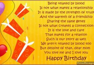 Happy Birthday Step Daughter Greeting Card Birthday Poems for Stepmom Wishesmessages Com