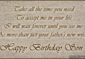 Happy Birthday Stepson Quotes Birthday Wishes for Stepson Wishesmessages Com