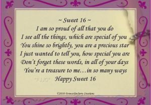 Happy Birthday Sweet Sixteen Quotes Sweet 16 Birthday Sayings Quotes Quotesgram