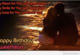Happy Birthday Sweetheart Quotes Happy Birthday Love Quotes Messages 2015 2016