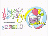 Happy Birthday Sweetie Quotes Happy Birthday Sweetie