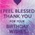Happy Birthday Thanks Reply Quotes Thanking for Birthday Wishes Reply Birthday Thank You