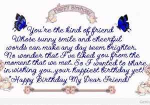 Happy Birthday to A Friend Quote Special Friend Quotes