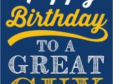 Happy Birthday to A Great Guy Quotes Quot Happy Birthday to A Great Guy Quot Greeting Card Ann Page